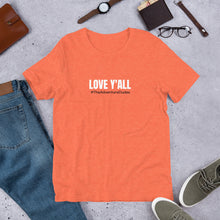 Load image into Gallery viewer, Love Y&#39;all - Softstyle Unisex Tee
