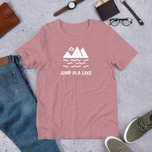 Load image into Gallery viewer, Jump in a Lake - Softstyle Unisex Tee
