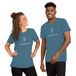 Outdoorsy AF Unisex Tee