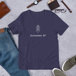 Outdoorsy AF Unisex Tee